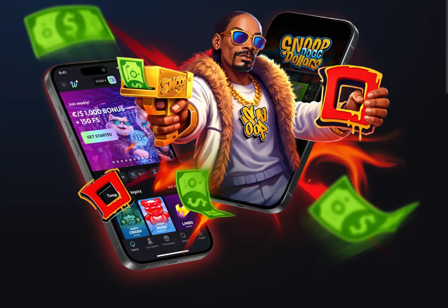 Application mobile Winplace Casino pour Android et iOS